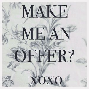 Feel free to make offers on your liked items :)